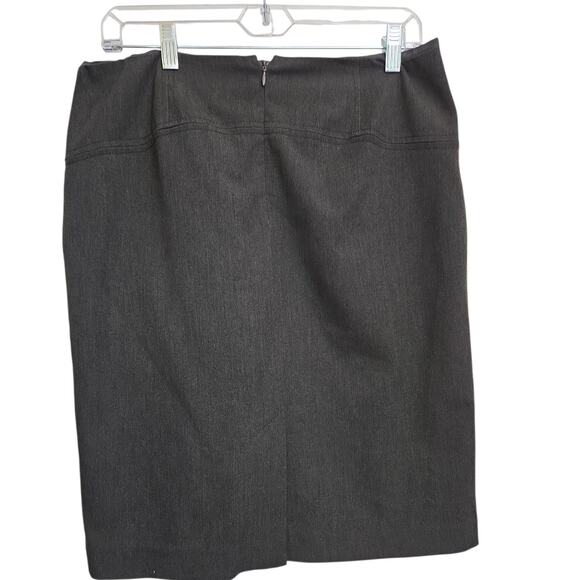 Apt. 9 Women's‎ Dark Gray Straight Skirt – Size 8 - Picture 2 of 5
